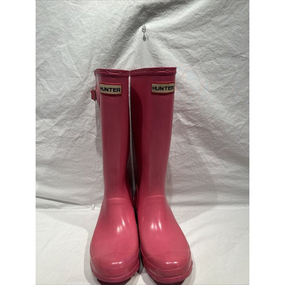 Hunter Original Tall‎ Pink Rain Boots Women’s Sz US 4